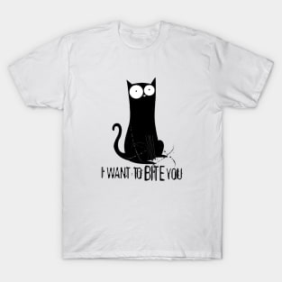 I Want To Bite You T-Shirt